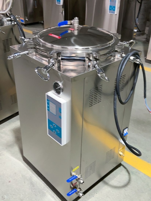 Appearance display of vertical autoclave