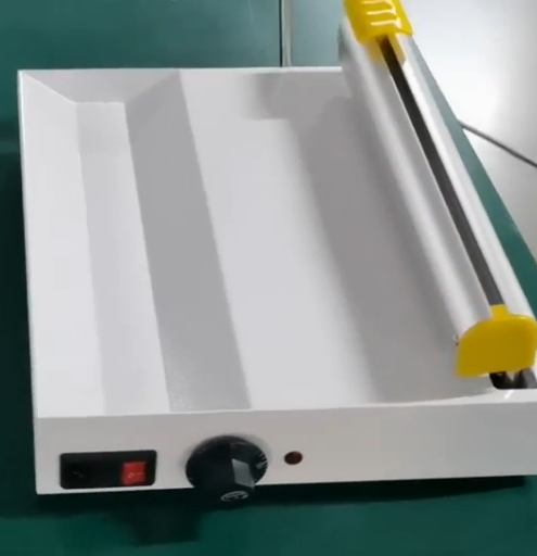 Manual heat sealer for sterile packaging with 12mm seal width