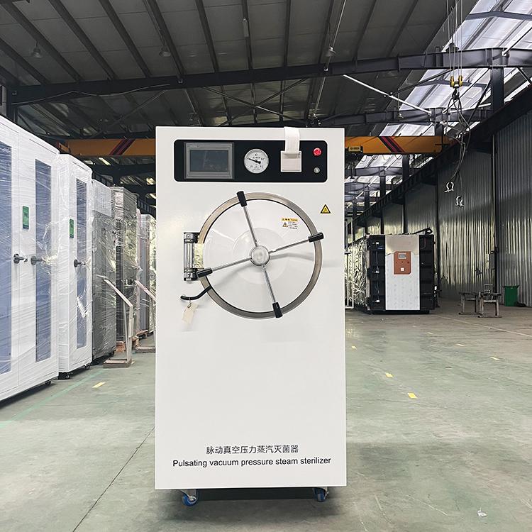 SADA Medical SD-M100-200 horizontal steam sterilizer front view