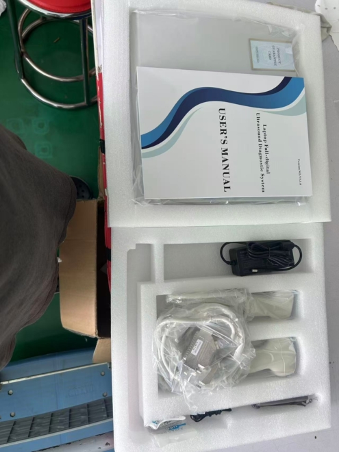 SD-K5 ultrasound laptop with dual probes and report screen