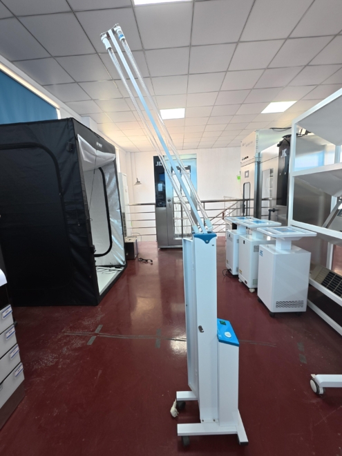 Efficient UV Sterilization Cart