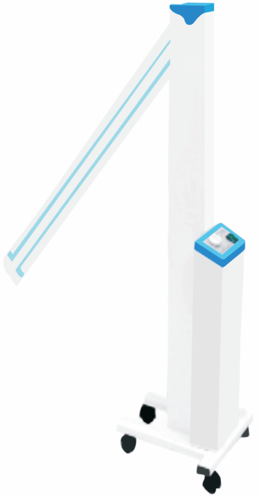 Mobile Ultraviolet Disinfection Cart