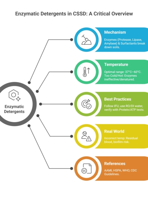 The Critical Role of Enzymatic Detergents in CSSD Cleaning