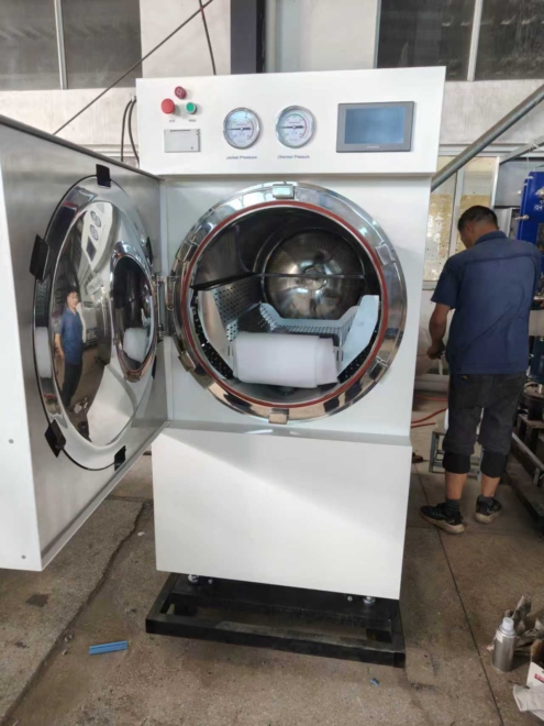 SADA Medical Delivers High-Efficiency HA-BW400 Horizontal Cylindrical Autoclave to Kyrgyzstan for Advanced Sterilization.2