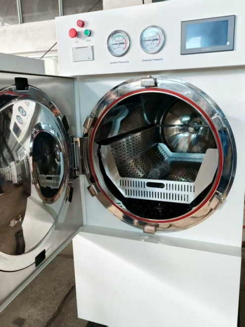 SADA Medical Delivers High-Efficiency HA-BW400 Horizontal Cylindrical Autoclave to Kyrgyzstan for Advanced Sterilization.6