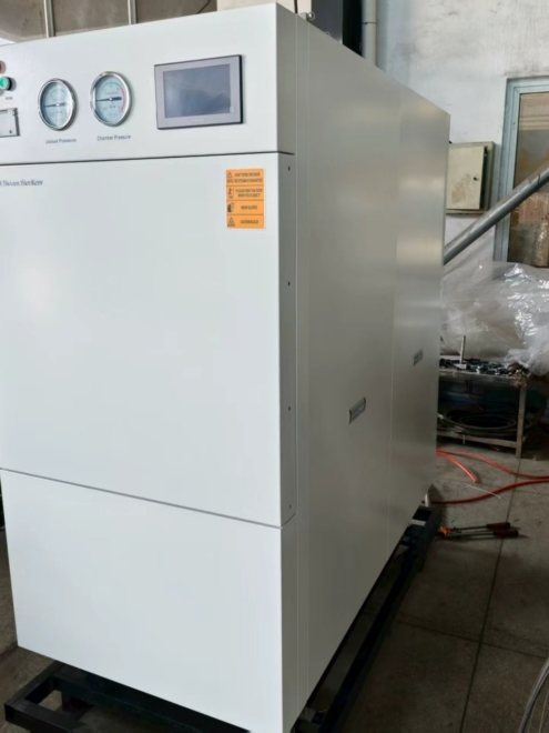 SADA Medical Delivers High-Efficiency HA-BW400 Horizontal Cylindrical Autoclave to Kyrgyzstan for Advanced Sterilization.8