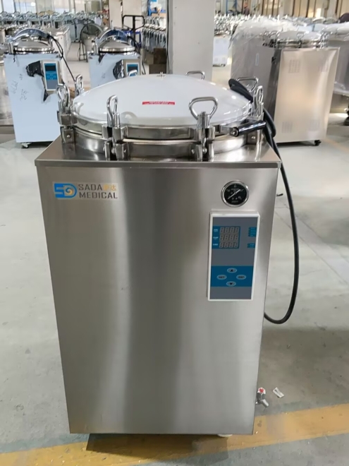 High-Capacity Vertical Autoclave for Sterilization