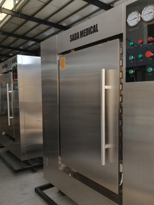 Sada Medical provided a custom solution for a Kyrgyzstan client with 4 units of the HA-BVD Pulsating Vacuum Sterilizer, featuring built-in steam generators for efficient sterilization.
