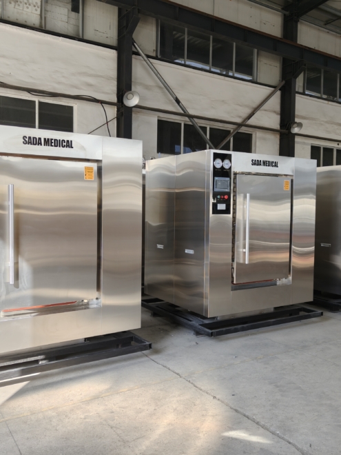 Sada Medical provided a custom solution for a Kyrgyzstan client with 4 units of the HA-BVD Pulsating Vacuum Sterilizer, featuring built-in steam generators for efficient sterilization.