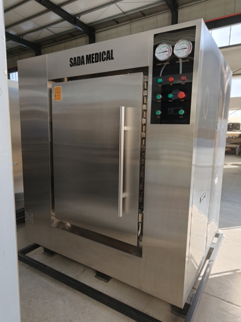 Sada Medical provided a custom solution for a Kyrgyzstan client with 4 units of the HA-BVD Pulsating Vacuum Sterilizer, featuring built-in steam generators for efficient sterilization.