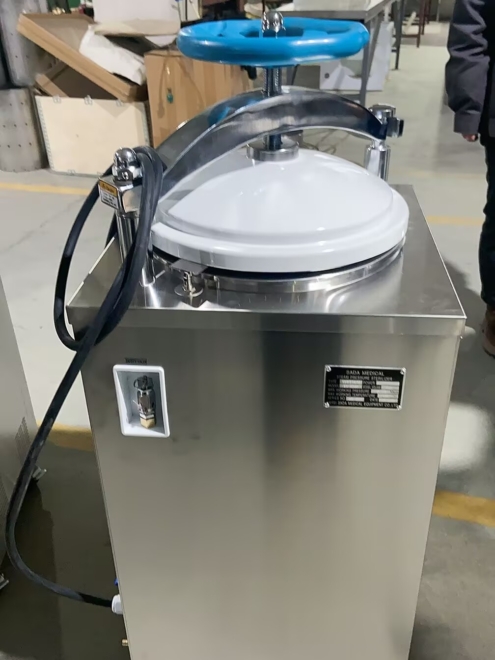 Automatic sterilization of VA-SD 50L vertical autoclave